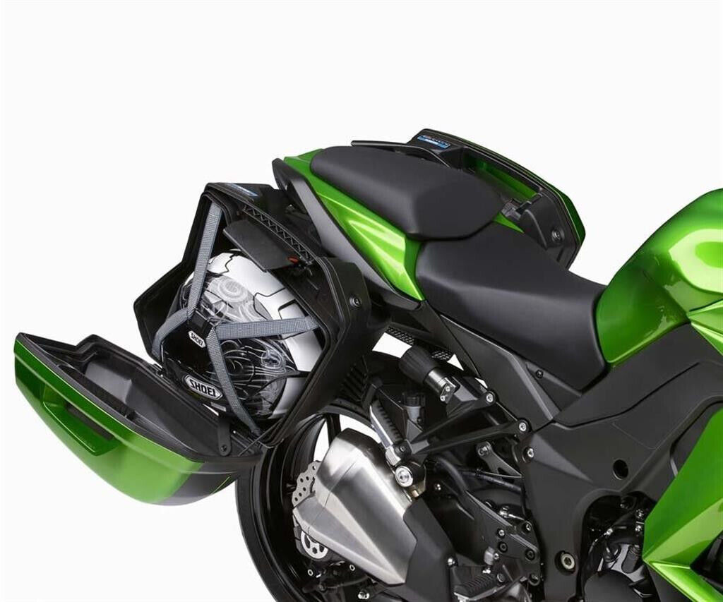 Kawasaki Ninja 1000 SX Side Case Set 60R Emerald Shears Blazed Green