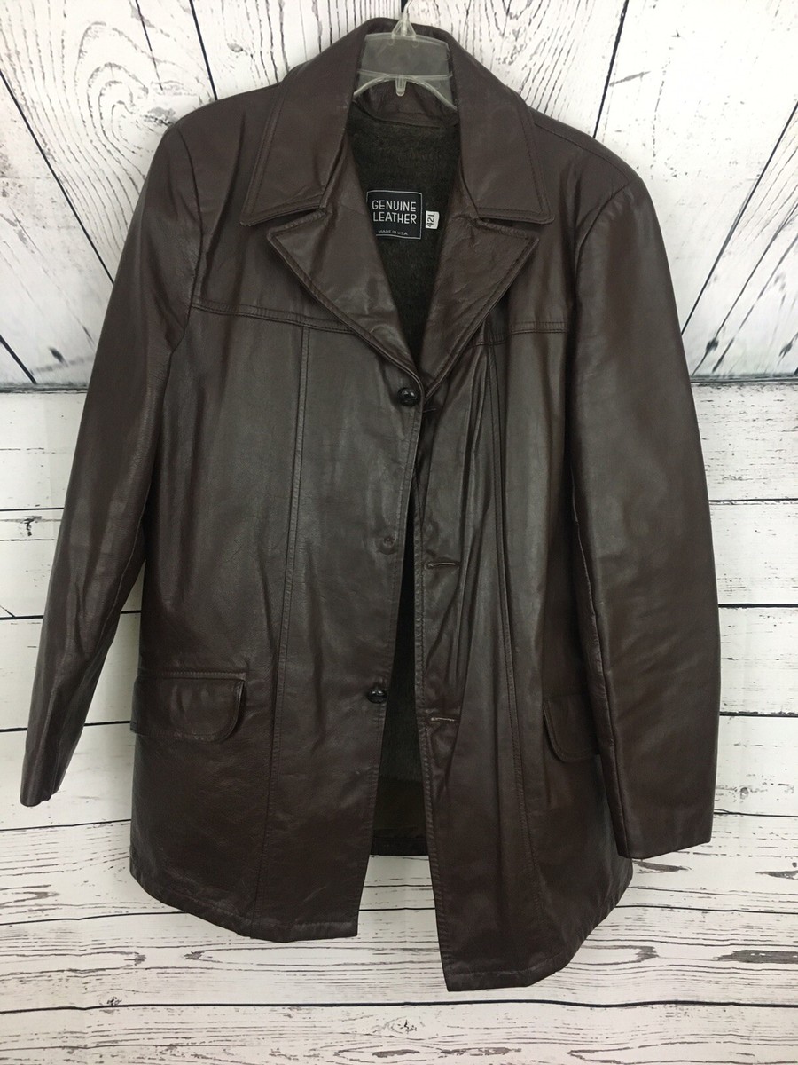 So-Shway Mens Leather Trench Coat for Men Long Jacket