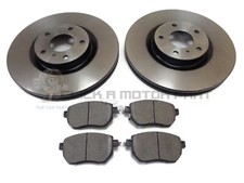 2 dischi e pastiglie freno anteriori (controllare dimensioni disco e tipo pastiglie) per Nissan Murano