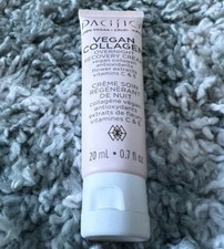 Brand NEW Sealed Pacifica Vegan Collagen Overnight Cream Antioxidant .7oz 20mL