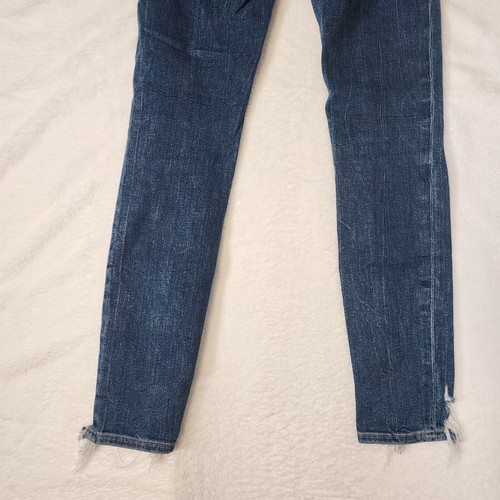 FRAME Jeans Womens Denim Le Skinny de Jeanne Size 25 Van Ness Chew Distressed - Picture 11 of 16