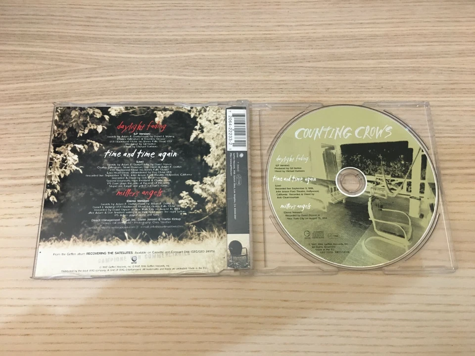 Counting Crows _ Daylight Fading _ CD Maxi 3 Tracce _ 1997 Geffen - Immagine 2 di 2