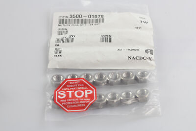 Applied Materials Amat 3500-01078 Nuthex Voll 5/16-24 Sst 148 Stück