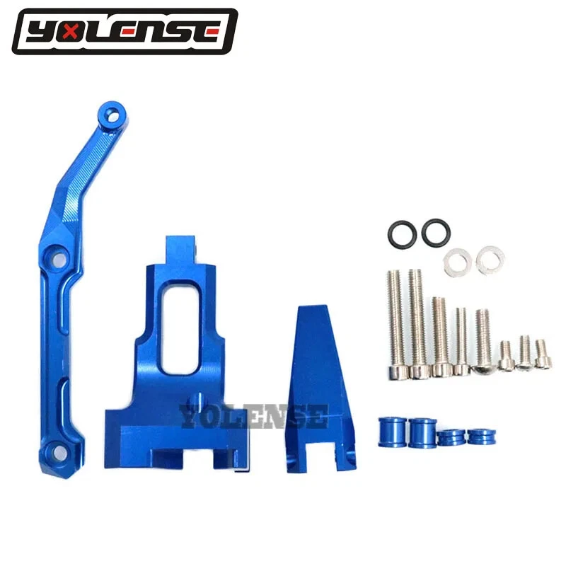 Juego de montaje de soporte estabilizador amortiguador de dirección para Yamaha MT-09 Tracer 900 FJ-09 Foto 2 de 4