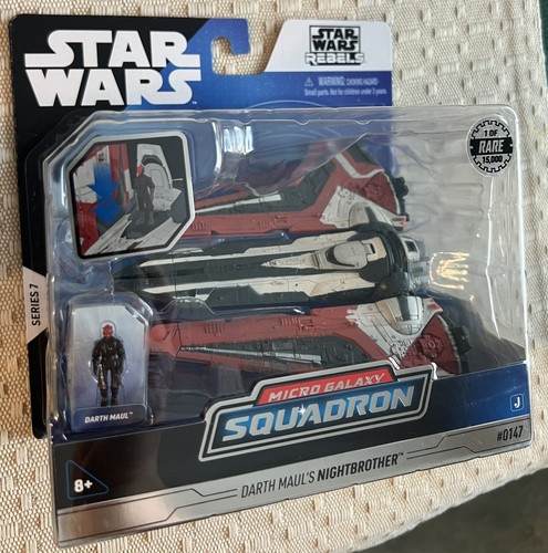 Star Wars Micro Galaxy Squadron Serie 7 DARTH MAUL'S NIGHTBROTHER 1/15000 Raro - Foto 1 di 2