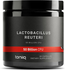 50 Billion CFU Lactobacillus Reuteri Probiotic 50Mg per Serving - L Reuteri P...