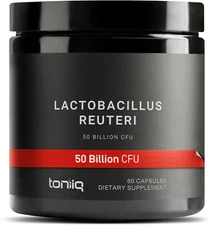 50 Billion CFU Lactobacillus Reuteri Probiotic 50Mg per Serving - L Reuteri P...