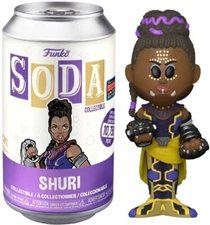 Funko Vinyl Soda! Marvel Shuri 2022 Fall Con Common Unspecified Market 1/8,950