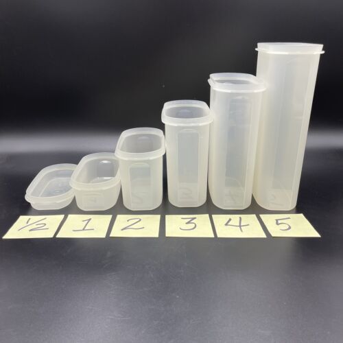 Tupperware 1873 Modular Mates klar OVAL 0,5 Vorratsbehälter Boden 200 ml OHNE Deckel - Bild 8 von 9