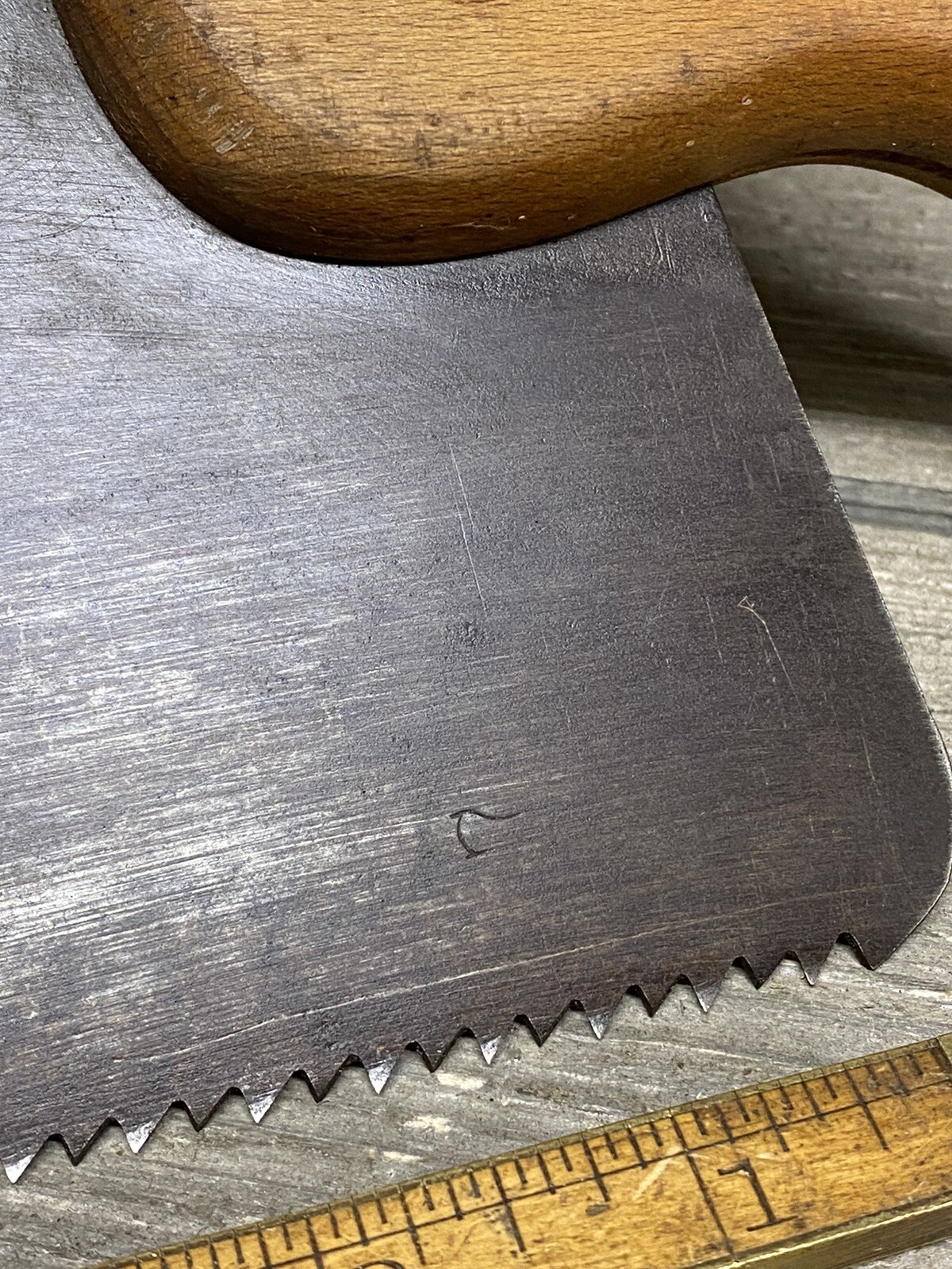 Vintage Gem City Cross Cut Handsaw With Etching 7 PPI 26” Sway Back eBay