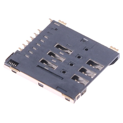 MUP-C792 Micro SIM Card Connector Patch Self-piercing 6+1 P SIM Card Slot Soc_sh - Photo 7 sur 11