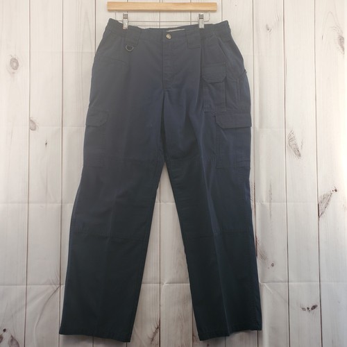 511 taktische Hose Damen 12 marineblau Cargo gerades Bein Reißverschluss vorne 30x28