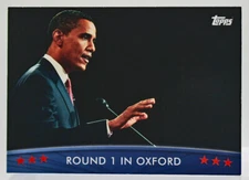 Round 1 In Oxford #48 President OBAMA Inaugural Edition NM+ with Tracking