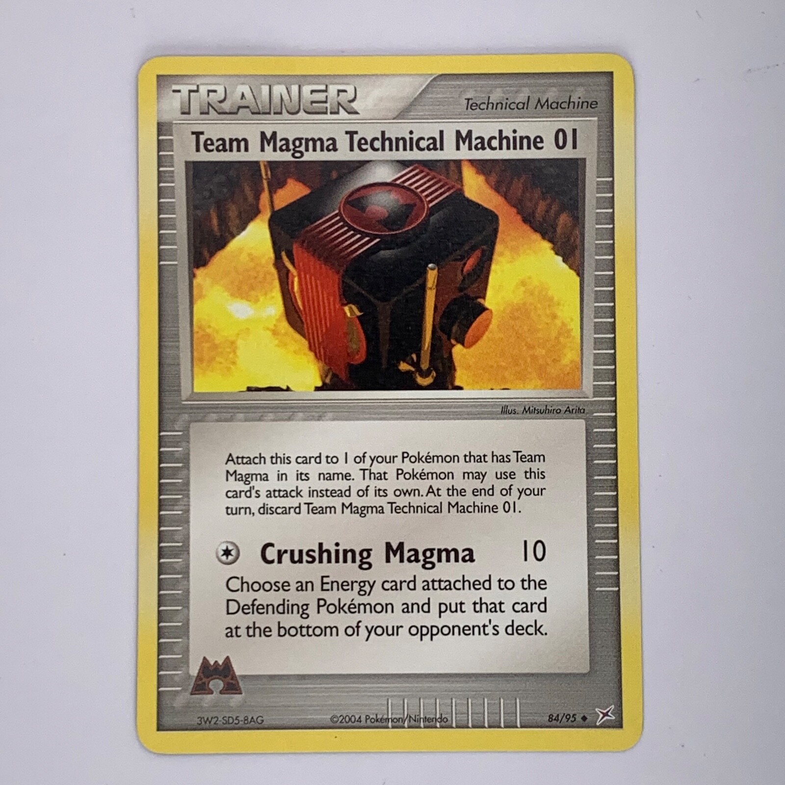 Pokemon TCG Team Magma Technical Machine 01 84/95 - Uncommon - LP