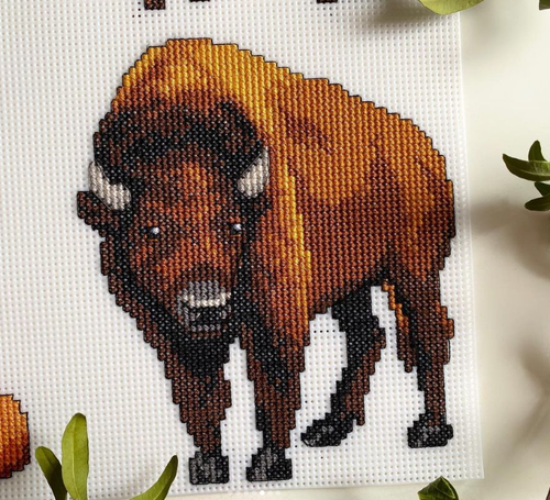 Forest Animals 125CS Kit punti incrociati scintille crafting - Foto 5 di 6