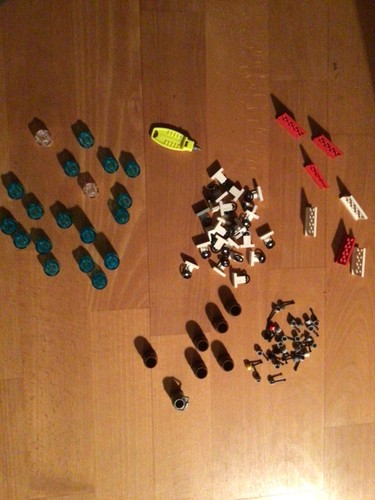 Lego Zäune, Lenkräder, Fässer, Gangschaltungen u.a.