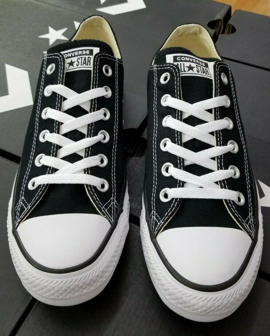 CONVERSE ALL STAR CHUCK TAYLOR LOW M9166 PRETO/BRANCO