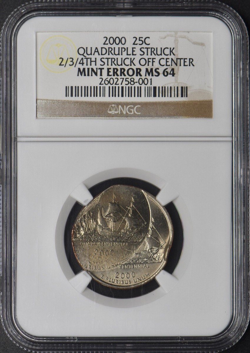 NGC TOPPOP 1940 オランダ5C MS64 Top Mint Errors For 2022