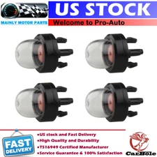 4X Primer Bulb Pump For Homelite Echo Stihl Poulan McCulloch Husqvarna Chainsaw