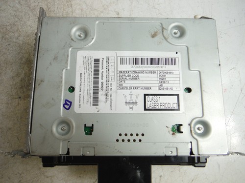 2013-2016 Maserati Quattroporte Radio Head Unit w/out Display OEM 06700084910 - 第 1/5 張圖片