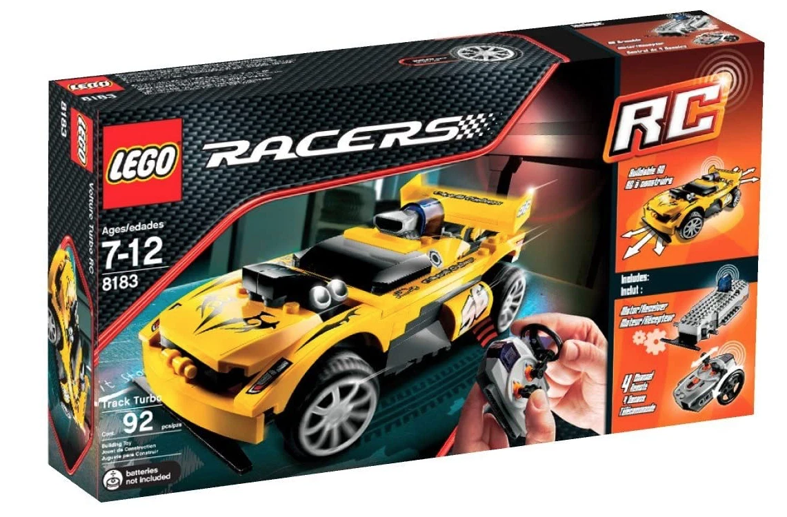 Bore vandrerhjemmet cowboy LEGO Racers Track Turbo RC (8183) (pre-owned in box, full set, manual  included). | eBay