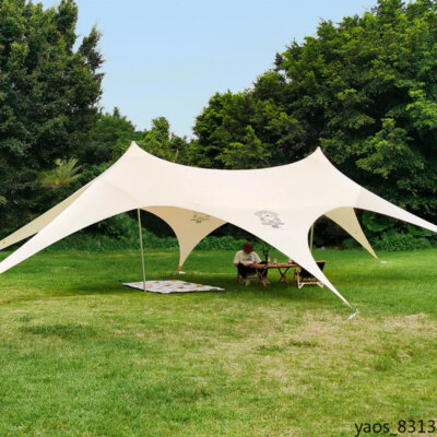Super Large Trap Butterfly shape Outdoor Camp Tent 8*5m Projected