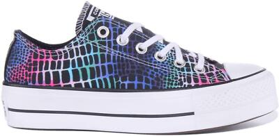Converse Chuck Taylor All Star ''Digital Daze'' Platform Sneakers - Womens Size 9