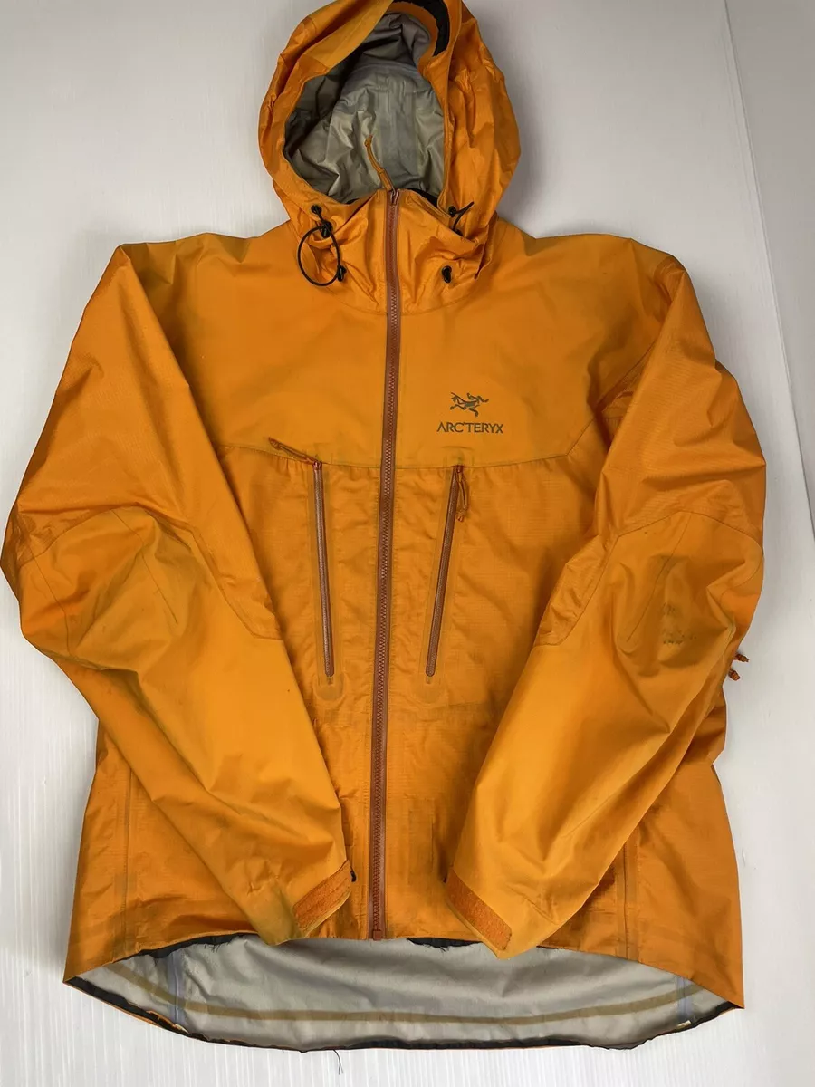 Vintage rare arcteryx alpha sv goretex xcr orange shell