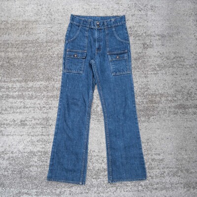 70's Vintage フランス製 Levi's Flare Pants Vintage 1970s Levi's Orange Tab Bush Pants Hippie Flare