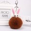 thumbnail 9 - 2020 New Cute Pineapple Fur Ball Keychain Bag Car Pendant Keyring Birthday Gifts