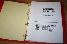 Workshop Manual Morris Minor 1000 - Danish Edition