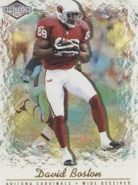 2001 Pacific Impressions - David Boston #1 for sale online | eBay