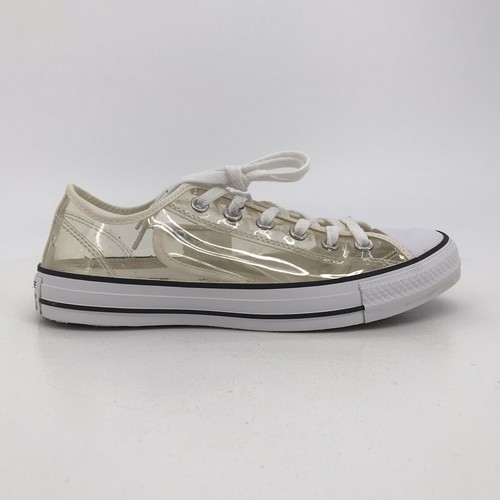 clear white converse
