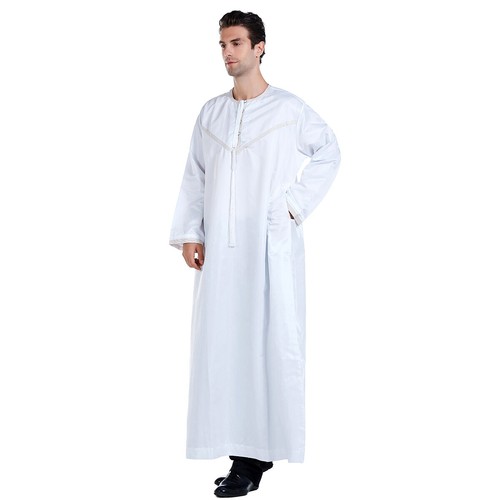 Islamic Saudi Mens&Boy Thobe Jubba Daffah Dishdasha Thawb Thoub Muslim Robe Arab - Picture 82 of 306