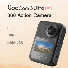 KanDao QooCam 3 Ultra 8K Ultimate Vision 360° Action Camera Waterproof 14Bit HDR