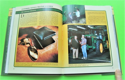 INSIDE JOHN DEERE A FACTORY HISTORY by Beemer HC + DJ 128-pgs 1st ED 1999 XLNT+ - Foto 9 di 12