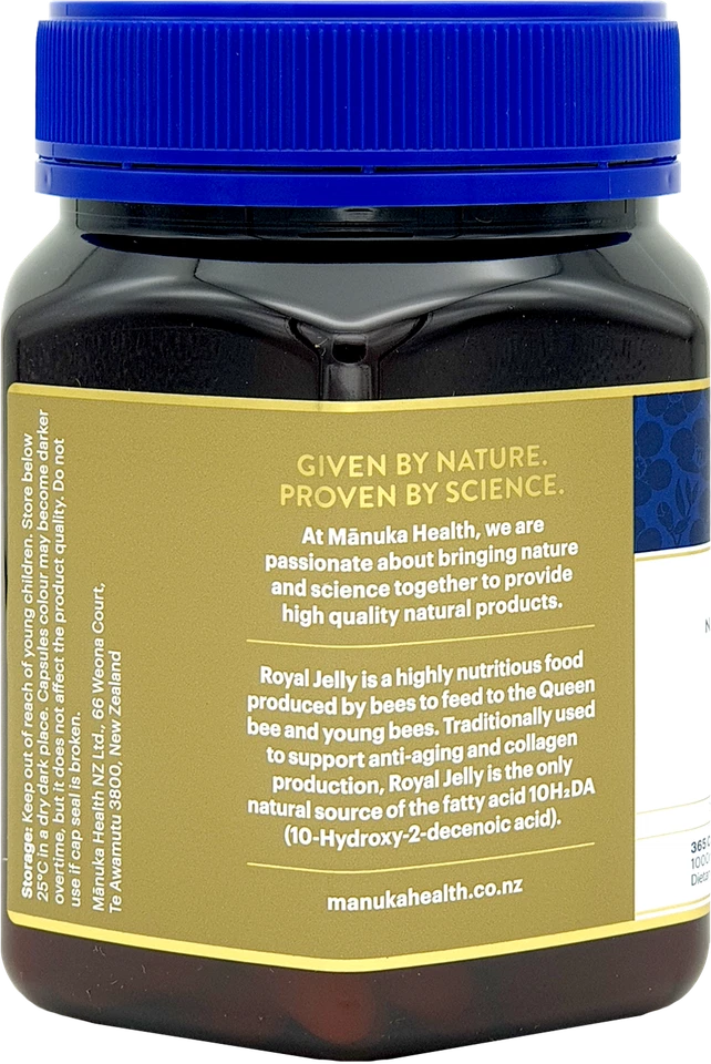 Manuka Health NEW ZEALAND Royal Jelly 365caps - Image 4 of 4