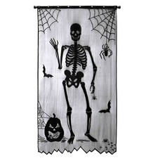 Halloween Door Curtain Polyester Lightweight Anti-Fade Hanging Entrance Curtain