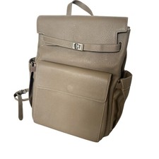 Rare Leather Baby Diaper Backpack Bag