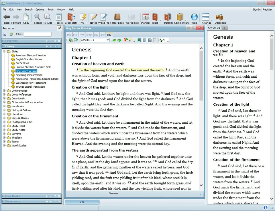 Quickverse 10 Bible Suite Software for PC/MAC - Image 4 of 4