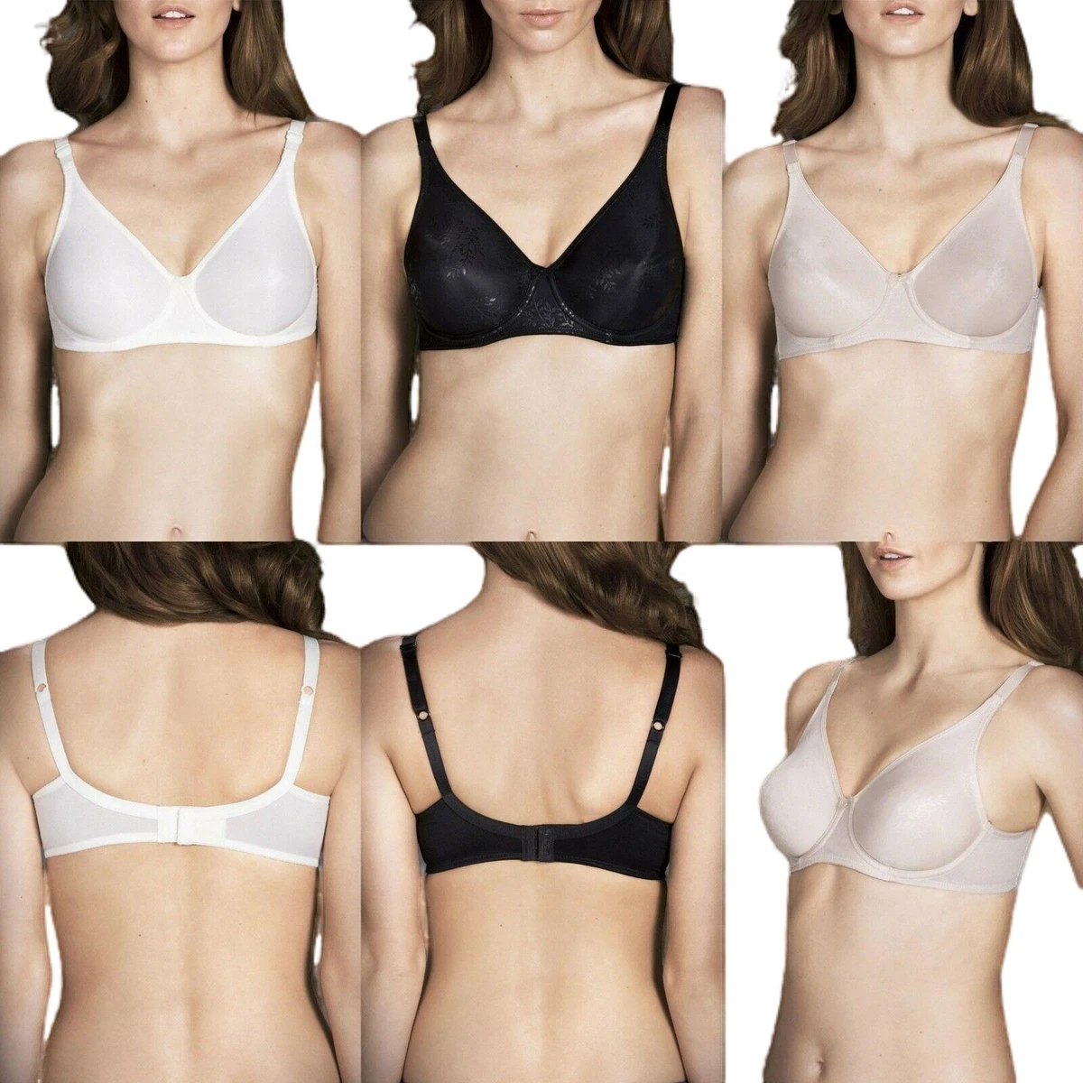 Berlei Sweatergirl Non-Padded Underwire Bra Black Nude Ivory White Bras  Y50275