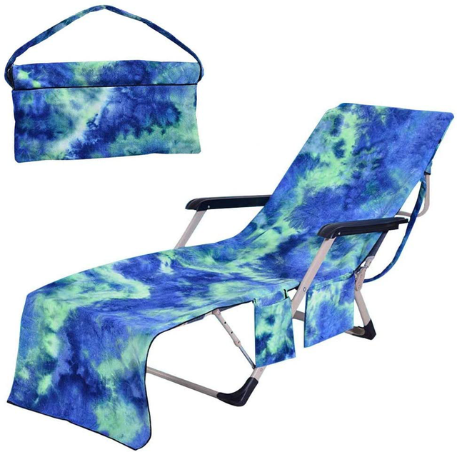 beach chair towels with pockets