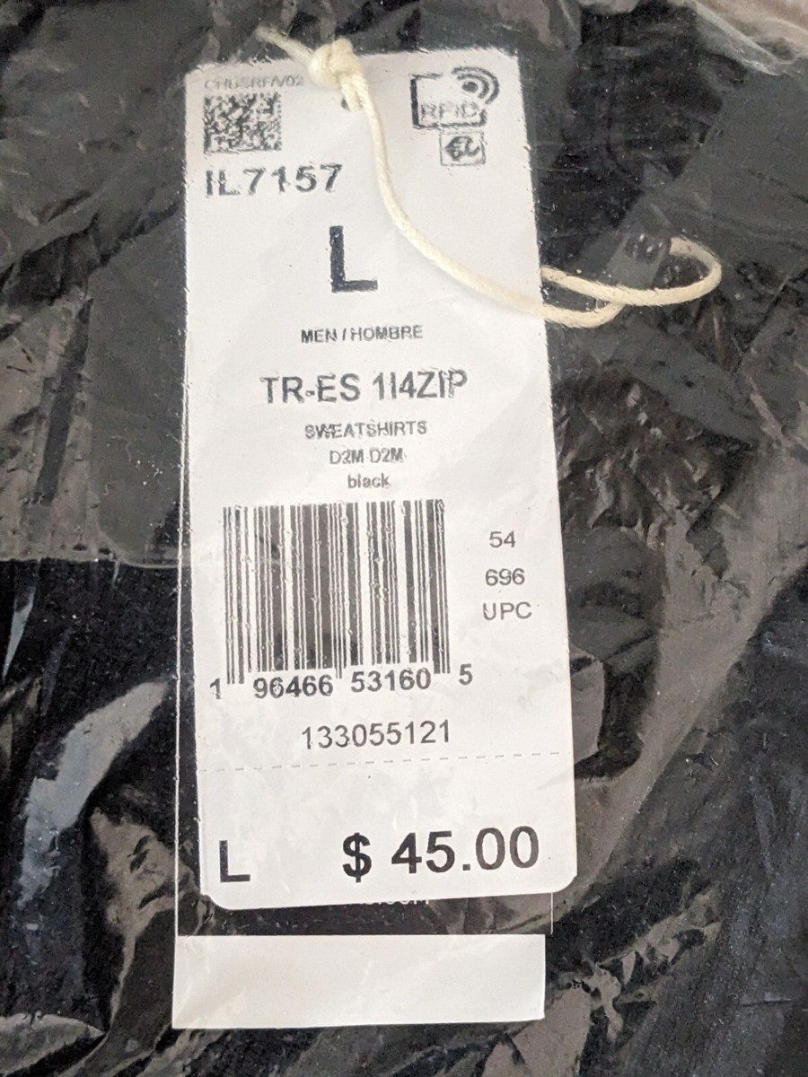 adidas Men Black Train Essentials Quarter-Zip Pullover Large | eBay