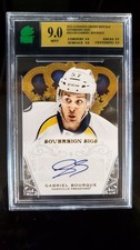 2013-14 Panini Crown Royale Sovereign Sigs auto Gabriel Bourque Nashville MNT 9