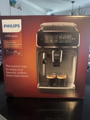 Philips 3300 Series Auto Espresso Machine Brand New In Box