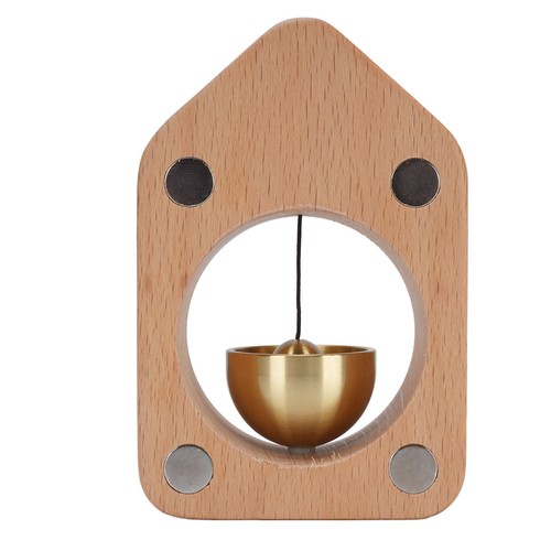 Shopkeeper Bell Soft Pleasant Sound Wood Brass Simple Beautiful Door Opening - Bild 9 von 22