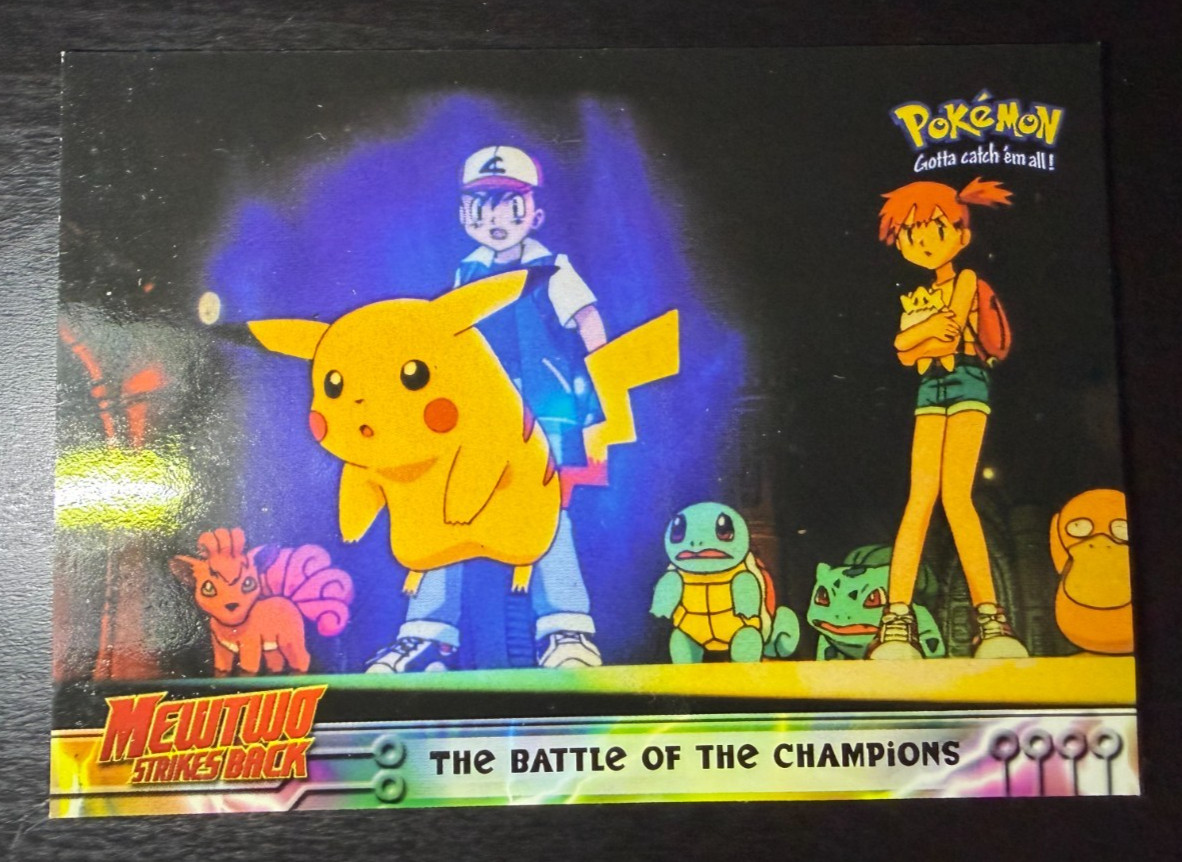 Battle of the Champions #25 | Pokemon 1999 Topps Movie