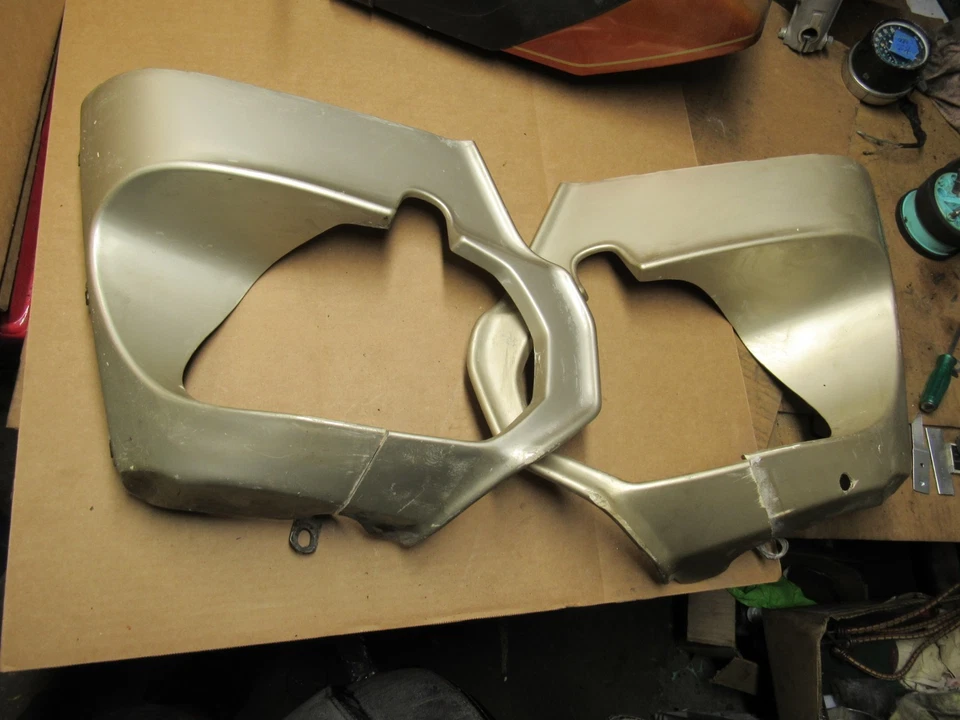 BMW R80RT R100RT R100RS cabezal de aire derecho e izquierdo carenado inferior Foto 2 de 4