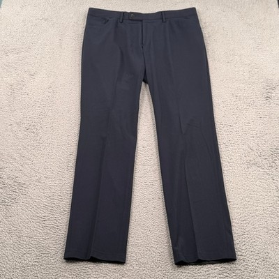 Alberto Ceramica Pants Mens Size 52 38x32 Leon Modern Fit Golf Performance Blue