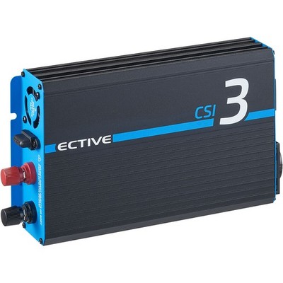 ECTIVE CSI 3 reiner Sinus Wechselrichter mit Ladegerät 12V zu 230V 300W/600W USV